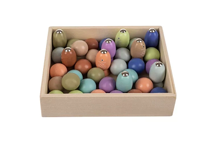 Drewniana gra magnetyczna - łapanie rybek