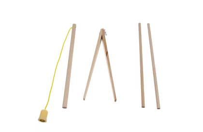 Drewniana gra magnetyczna - łapanie rybek