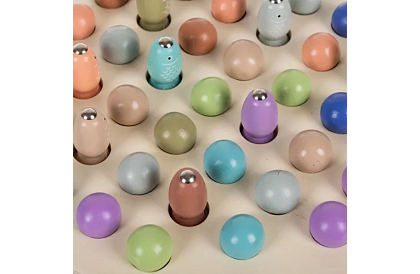 Drewniana gra magnetyczna - łapanie rybek