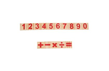 Drewniane edukacyjne liczydło matematyczne