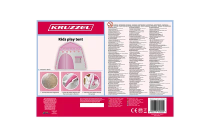 Dziecięcy namiot – domek z oświetleniem