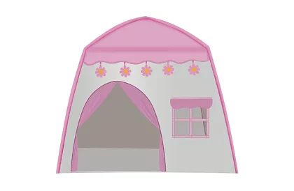 Dziecięcy namiot – domek z oświetleniem