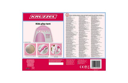 Dziecięcy namiot – domek z oświetleniem