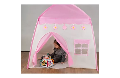 Dziecięcy namiot – domek z oświetleniem