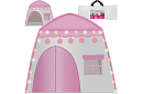 Dziecięcy namiot – domek z oświetleniem