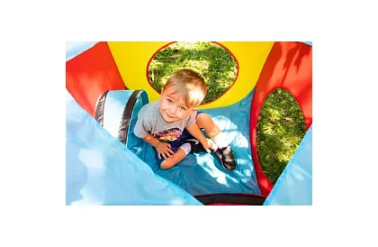 Namiot z tunelem - zjeżdżalnia 3 w 1