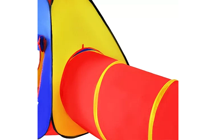 Namiot z tunelem - zjeżdżalnia 3 w 1