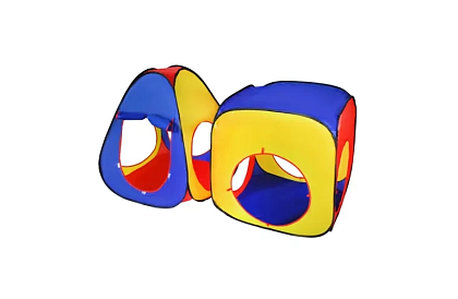 Namiot z tunelem - zjeżdżalnia 3 w 1