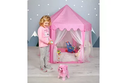 Dziecięcy różowy namiot – pałac 135 x 135 x 140 cm