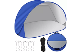 Duży samorozkładający się namiot plażowy – 220 × 120 × 100 cm