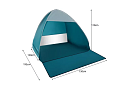 Samorozkładający się namiot plażowy POP-UP – 150 × 120 × 110 cm