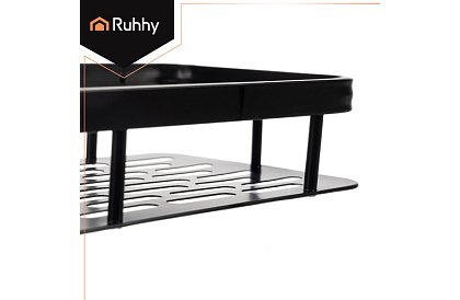 Aluminiowa półka łazienkowa - 2 szt.