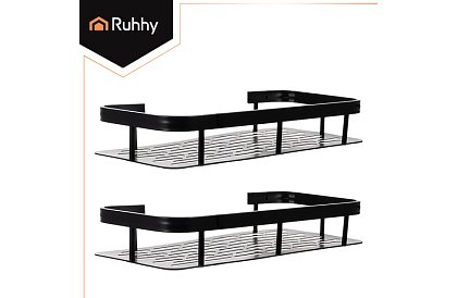 Aluminiowa półka łazienkowa - 2 szt.