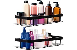 Aluminiowa półka łazienkowa - 2 szt.