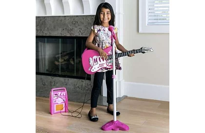 Zestaw muzyczny - Gitara + wzmacniacz + mikrofon