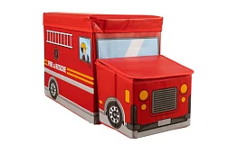Box na zabawki - wóz strażacki