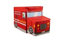Box na zabawki - wóz strażacki