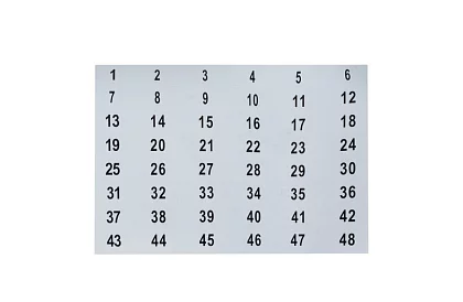 Szafka na klucze - organizer 48 haków