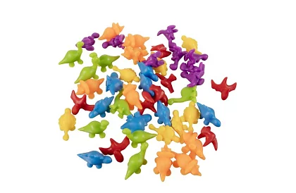 Zestaw dinozaurów do nauki kolorów i liczenia