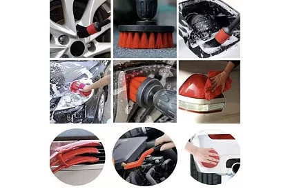 Zestaw narzędzi do detailingu – 19 sztuk