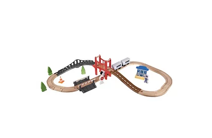 Tor kolejowy – tor na baterie 3,2 m drewniany