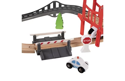 Tor kolejowy – tor na baterie 3,2 m drewniany