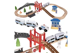 Tor kolejowy – tor na baterie 3,2 m drewniany