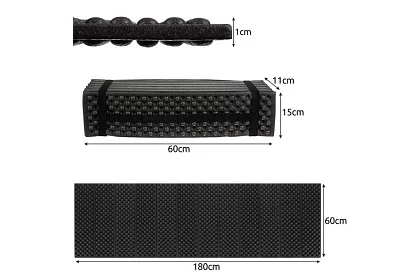 Skladana mata - 180 x 60 cm