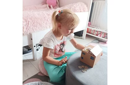 Automatyczna kasa - kotek złodziej monet