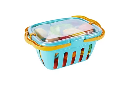 Zestaw warzyw i owoców do krojenia z akcesoriami