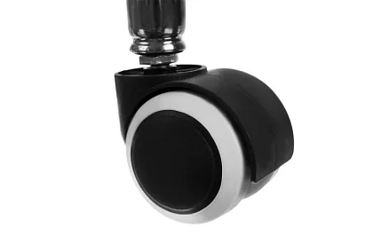 Kosmetyczne krzesło na kółkach - regulowane