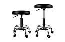 Kosmetyczne krzesło na kółkach - regulowane