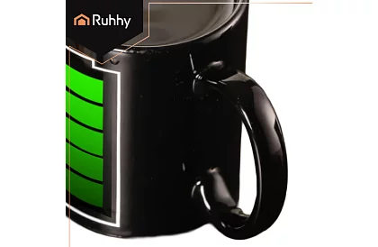 Magiczny kubek 330 ml z wskaźnikiem baterii