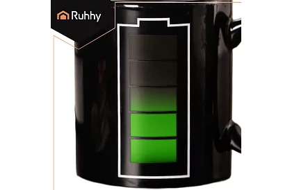 Magiczny kubek 330 ml z wskaźnikiem baterii