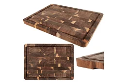 Deska kuchenne z akacji – 43 × 33 × 3 cm