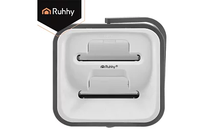 Praktyczny płaski mop + wiadro 11 litrów – dwukomorowe z akcesoriami