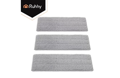 Praktyczny płaski mop + wiadro 11 litrów – dwukomorowe z akcesoriami