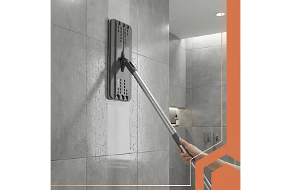 Praktyczny płaski mop + wiadro 11 litrów – dwukomorowe z akcesoriami