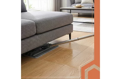 Praktyczny płaski mop + wiadro 11 litrów – dwukomorowe z akcesoriami