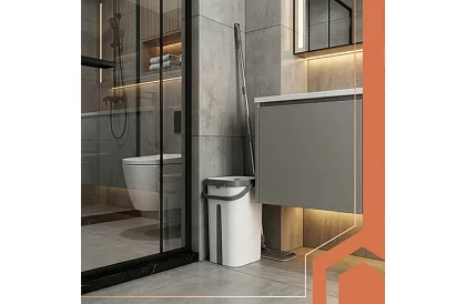 Praktyczny płaski mop + wiadro 11 litrów – dwukomorowe z akcesoriami