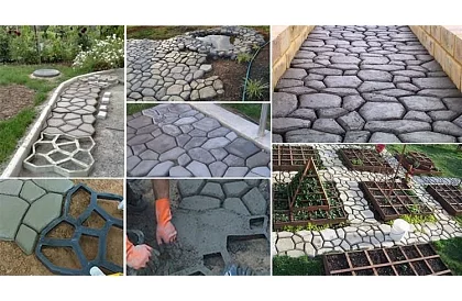 Forma na betonowe chodniki 45x45 cm