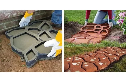 Forma na betonowe chodniki 45x45 cm