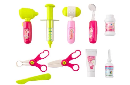 Mały doktor – zestaw do gry w doktora z wózkiem