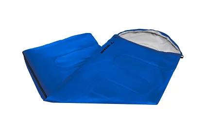 Śpiwór turystyczny 2w1 - niebieski