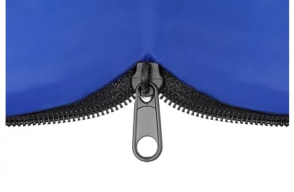 Śpiwór turystyczny 2w1 - niebieski