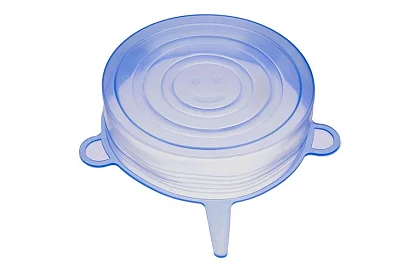 Silikonowe nakrętki do uszczelniania pojemników – zestaw 6 szt.