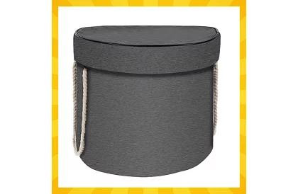 Praktyczny kosz na zabawki z matą do zabawy