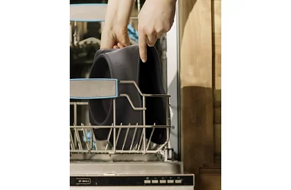 Podwójna miska z podkładką – 2 × 450 ml