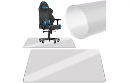 Podkład ochronny pod krzesło 100 × 140 cm – mleczny