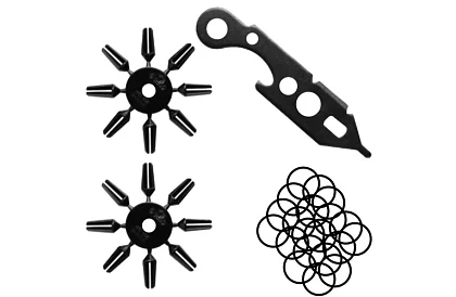 Zestaw strzałek – 12 sztuk + 100 grotów